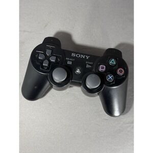 OEM RARE Sony PS3 Transparent Black Sixaxis Wireless Controller CECHZC1U Tested